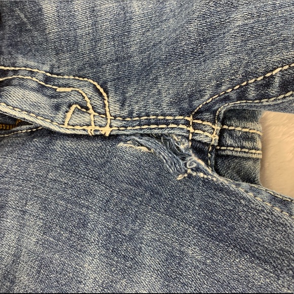 Miss Me Angel Wing Cross Studded Boot Cut Jeans Size 27 - Picture 8 of 8